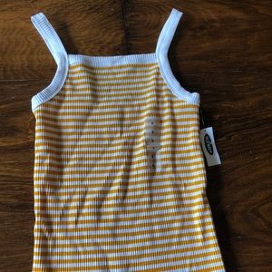Striped Old Navy tank top